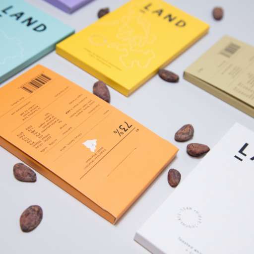 Land Chocolate - 38% Toasted White Chocolate + Cocoa Nibs