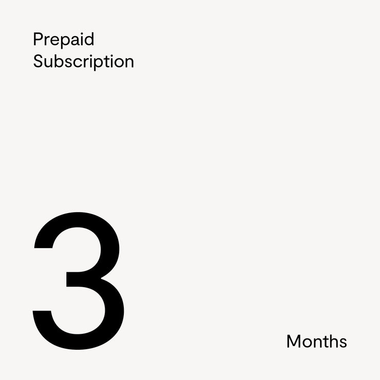 Prepaid Coffee Subscription - 3 Months, Delivered Monthly