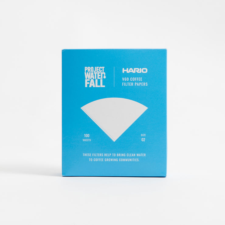 Hario v60 project waterfall filter papers